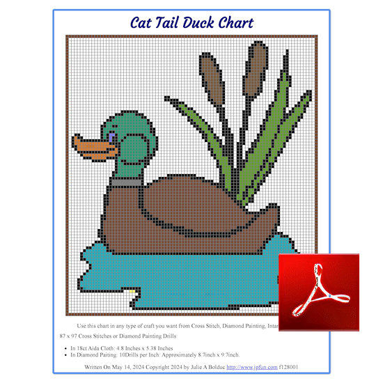 Cat Tail Duck Chart