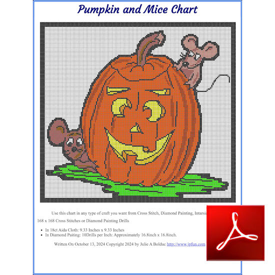 Pumpkin and Mice Chart