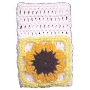 Sunflower Memo Pad Holder Fridgie