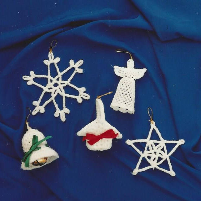 Five Ornaments to Crochet