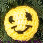 Smiley Face Ornament