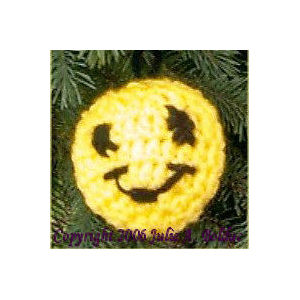 Smiley Face Ornament
