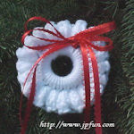 Popcorn Wreath Ornament