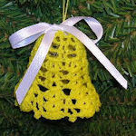Shell Stitch Bell Ornament