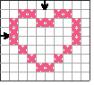 Cross Stitch Chart for Pincushion
