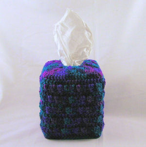 Front Back Double Bobble Tissue Cover