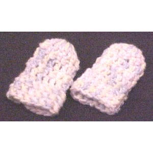 Infant or Dolls Thumbless Mittens