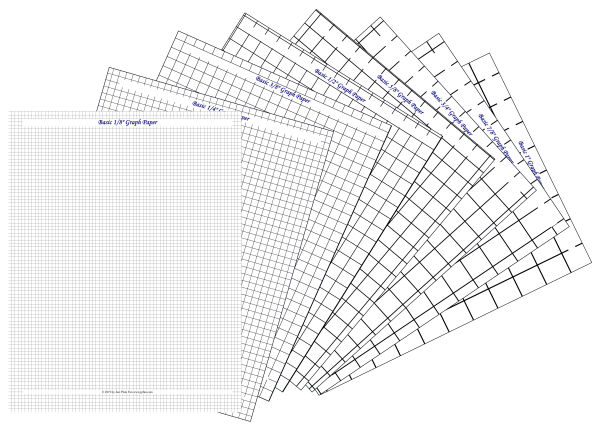 Basic Graph Paper Collection by Just Plain Fun - A Crochet pattern from jpfun.com