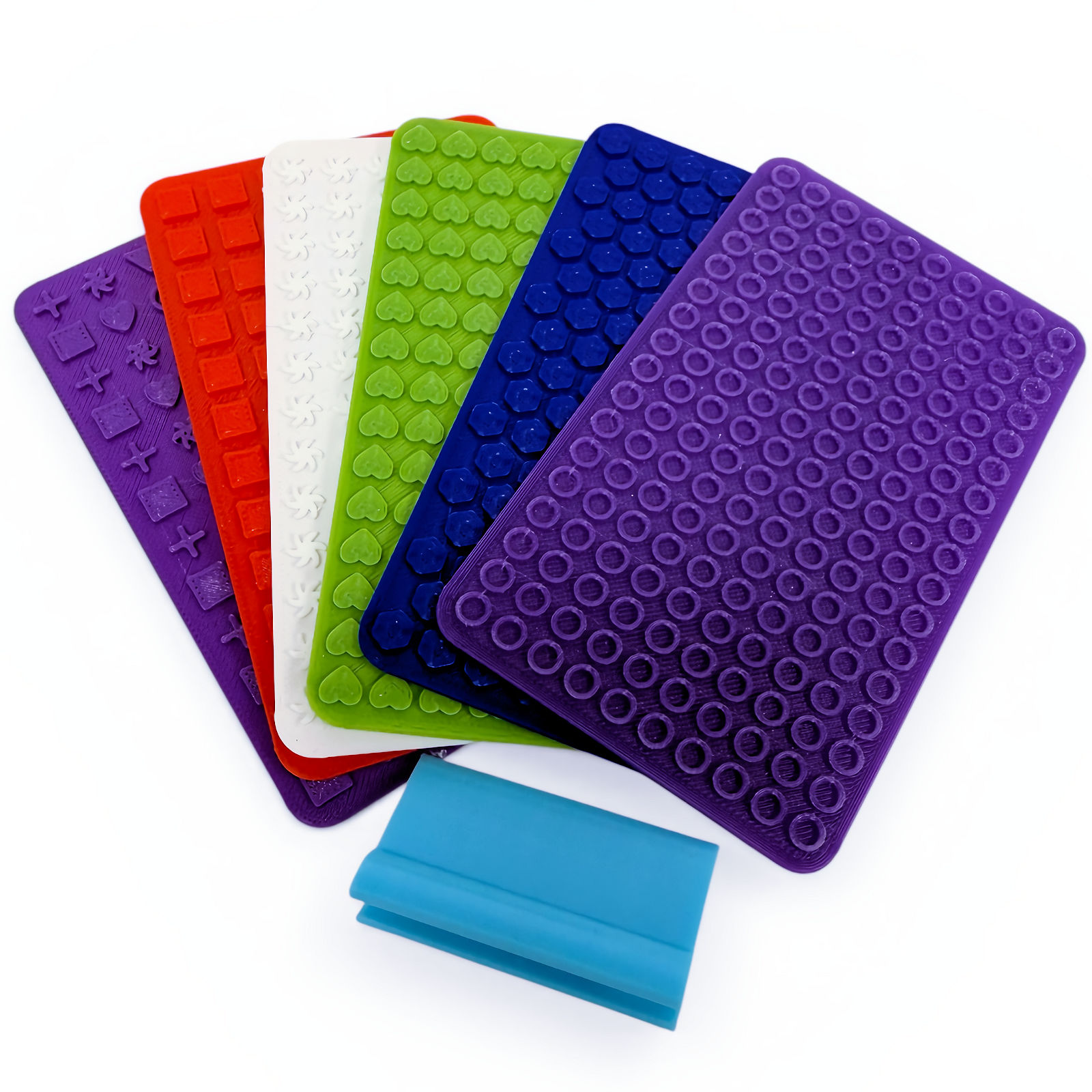 Rubbing Plates to Make Bead Sheets