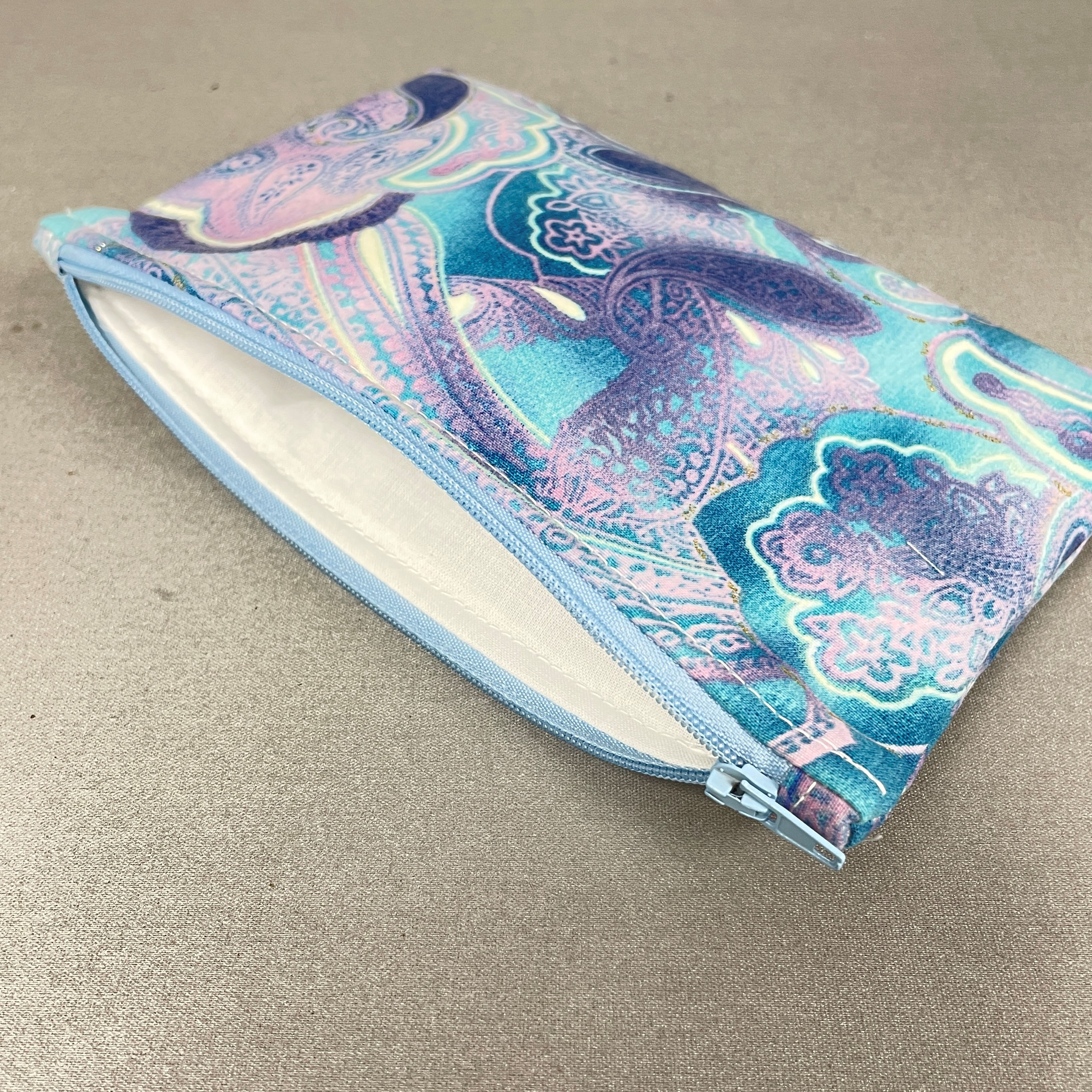 Lined Zipper Pouch
