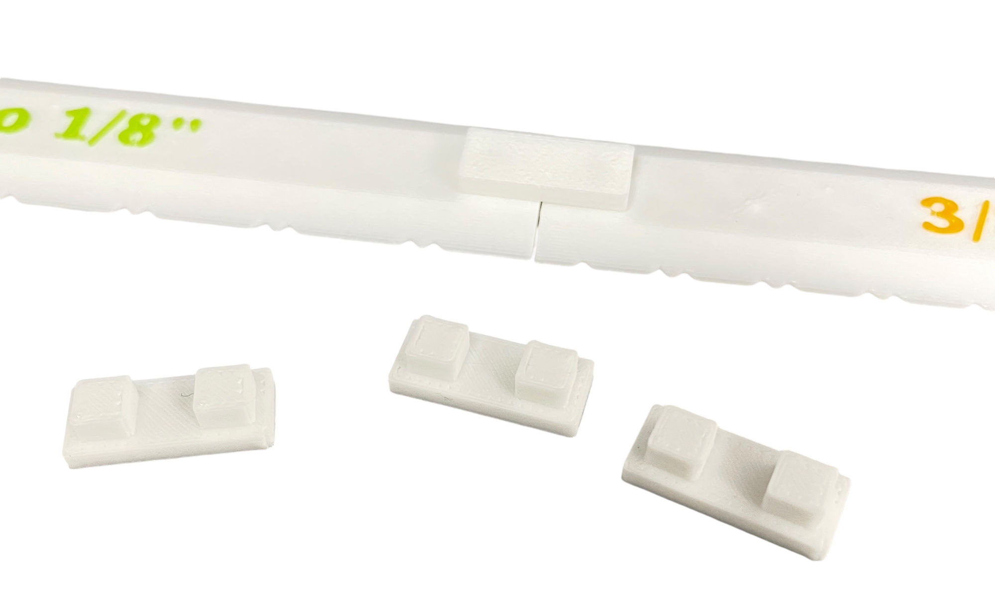 Connectors to make Straight Edges