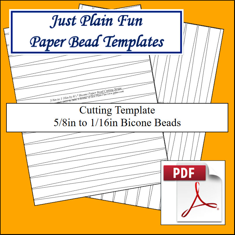 Templates 5/8in to 1/16in Strips