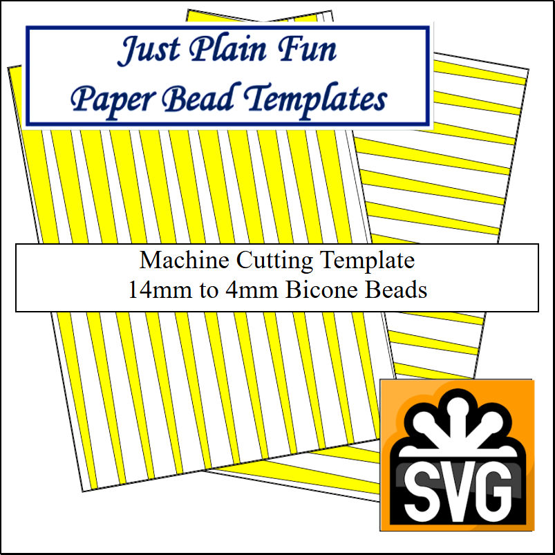 Templates 14mm to 4mm Strips