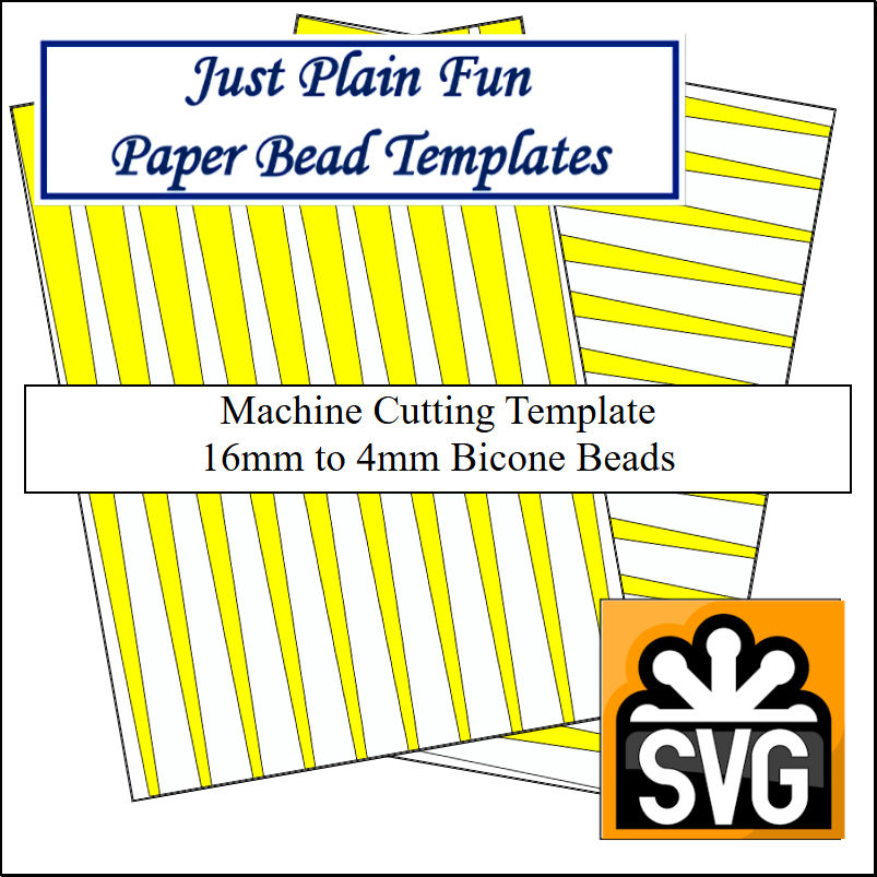 Templates 16mm to 4mm Strips Templates 16mm to 4mm Strips