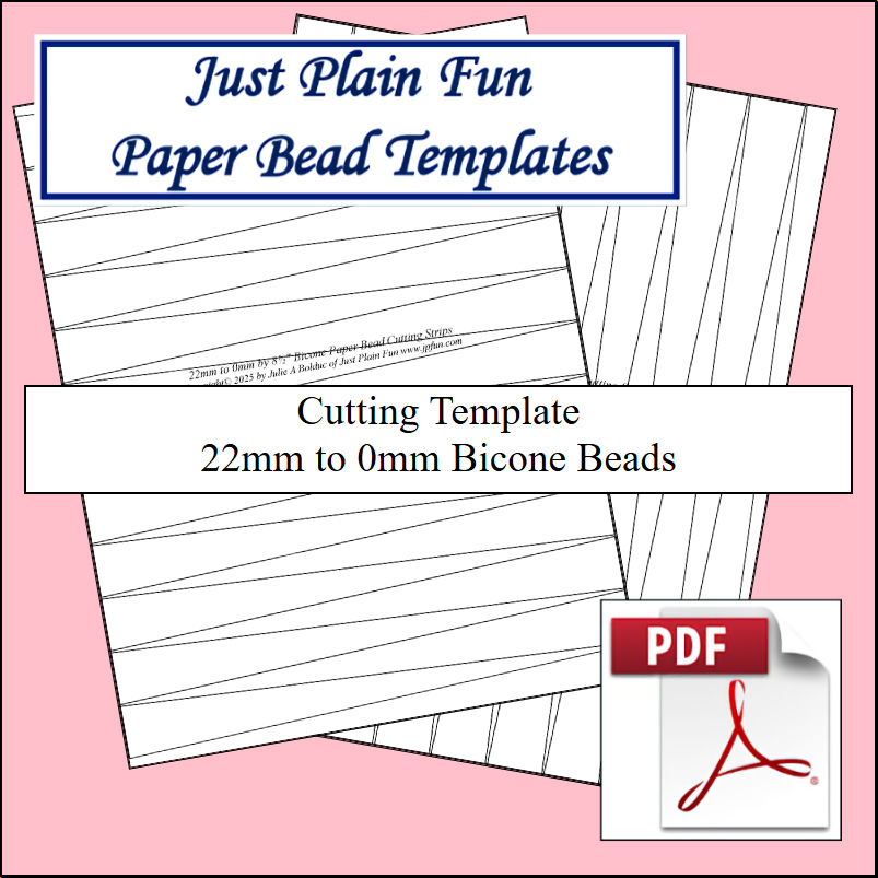 Templates 22mm to 0mm Strips
