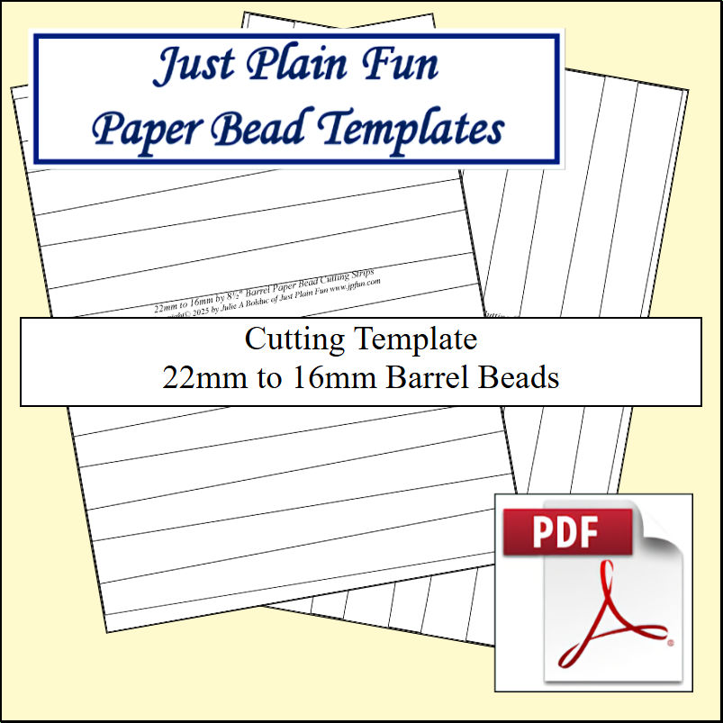 Templates 22mm to 16mm Strips
