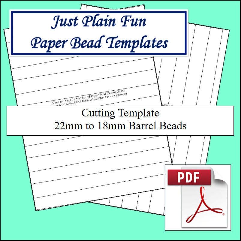 Templates 22mm to 18mm Strips