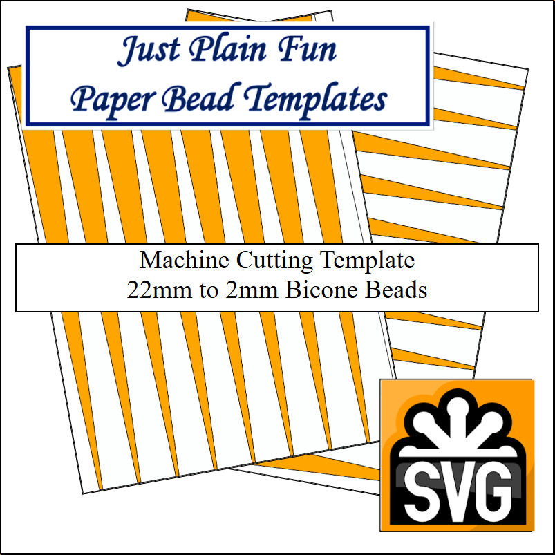 Templates 22mm to 2mm Strips