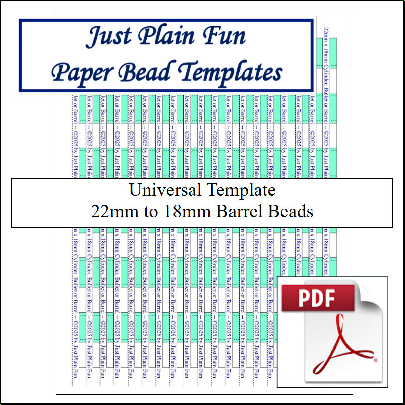Templates 22mm to 18mm Strips