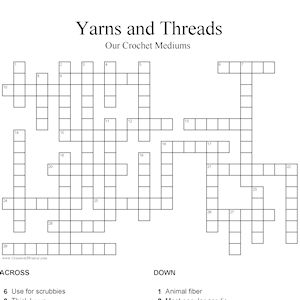 Yarns and Threads