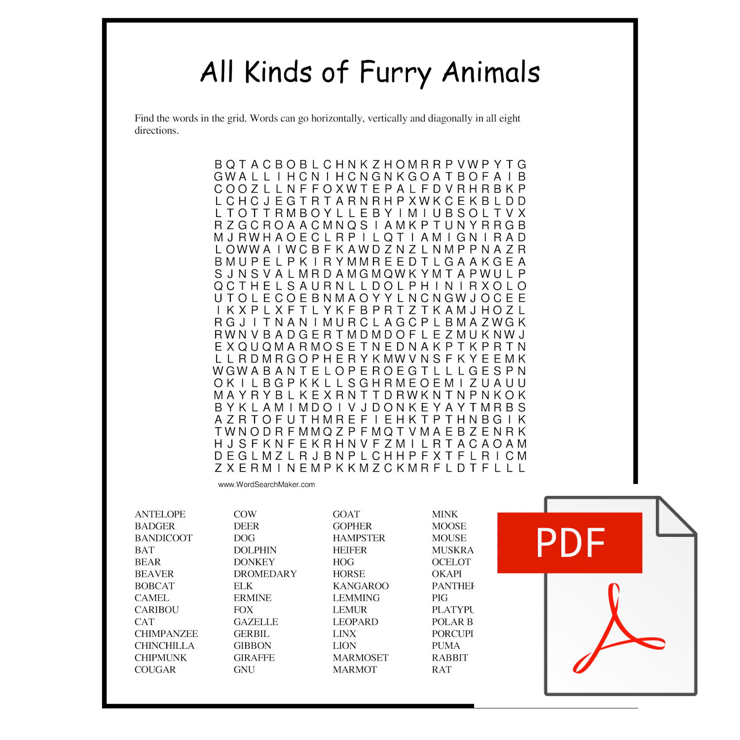 Furry Animals