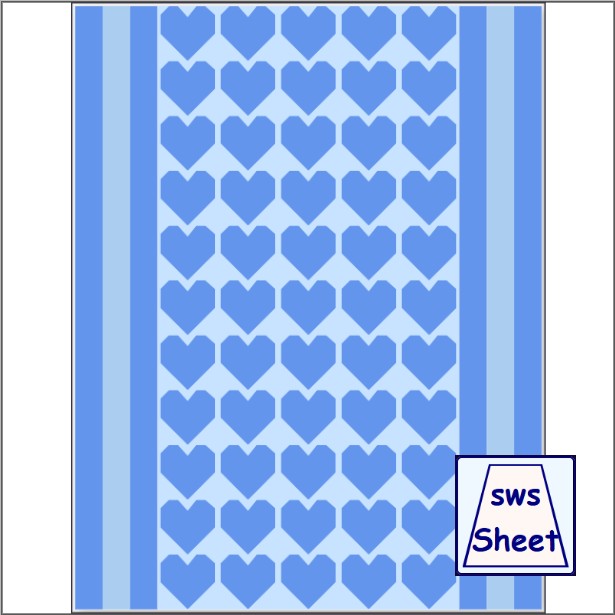 Hearts Whisker Stacks