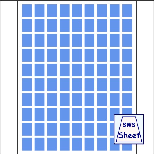 US Letter Scaled Stickers