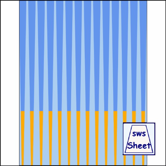  1/2-1/8x11in