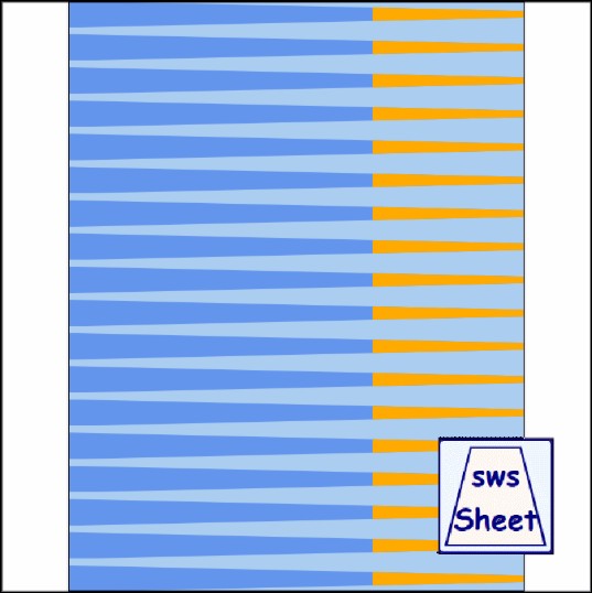  1/2-1/8x8.5in