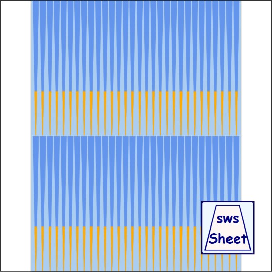 Bicone 1/4-0x5.5in