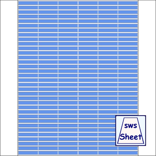 1/4-1/4x8.5in - Wrap Size: 1-3/8in