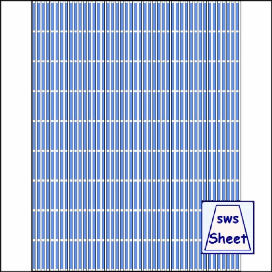  1/8-1/8x11in - Wrap Size: 1-1/8in