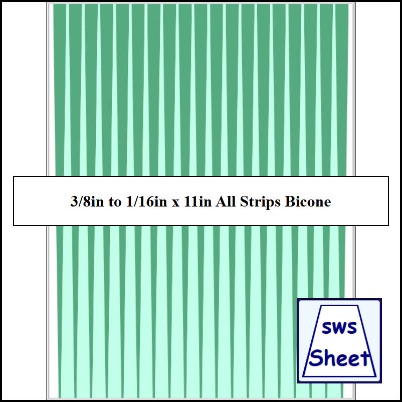 Chevron Shape Sheets