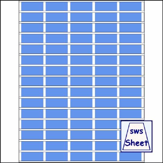 5/8-5/8x8.5in - Wrap Size: 1-1/2in