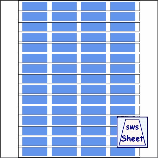 5/8-5/8x8.5in - Wrap Size: 1-3/4in