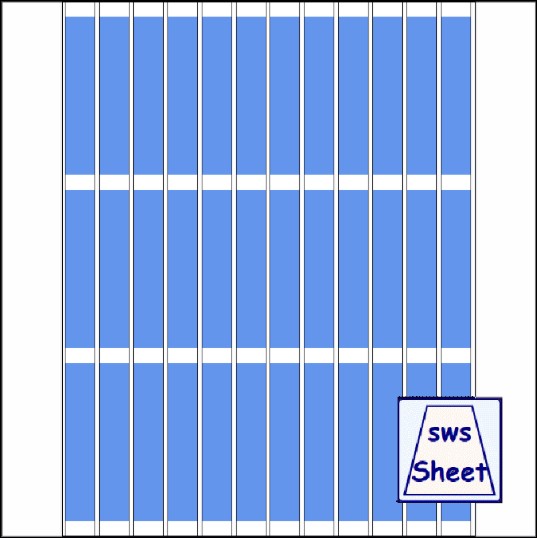  5/8-5/8x11in - Wrap Size: 3-1/4in